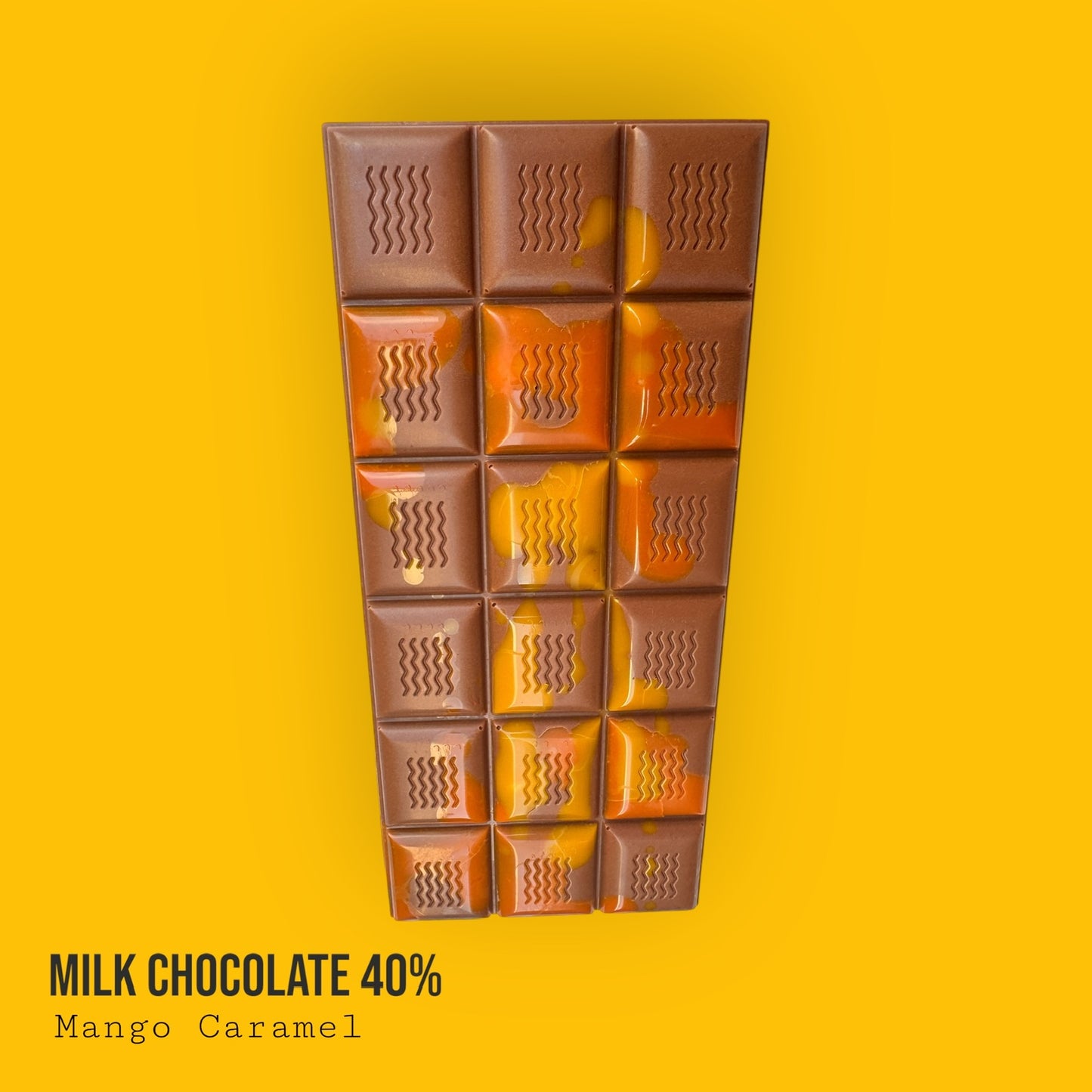 Milk Chocolate 40% Mango Caramel Bar 120g
