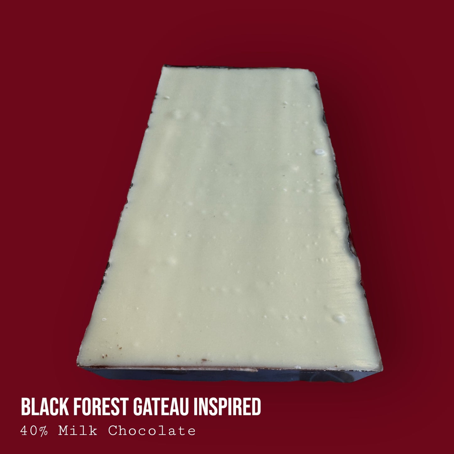 Black Forest Gateau Inspired Dark, Milk & White Chocolate Dessert Bar 220g
