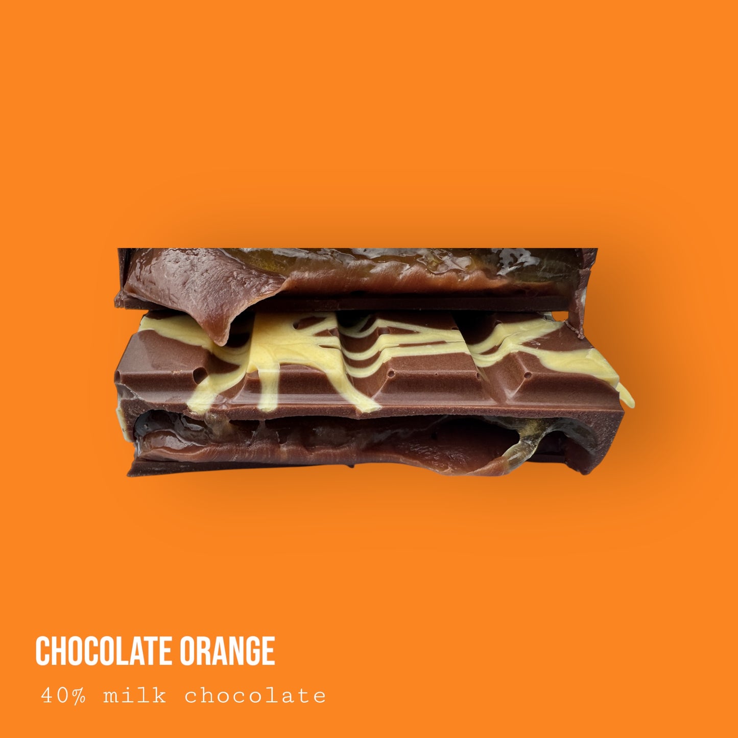 Chocolate Orange Dessert Orange Gel with Soft Chocolate Orange Ganache 225g