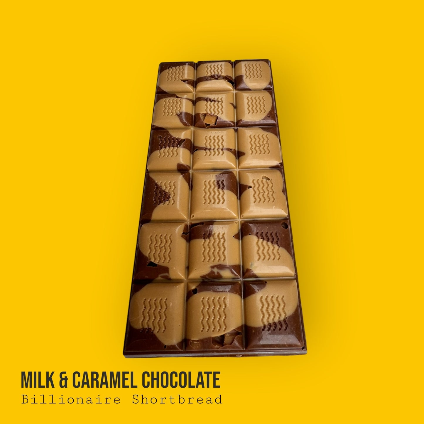Milk & Caramel billionaire shortbread chocolate bar 120g