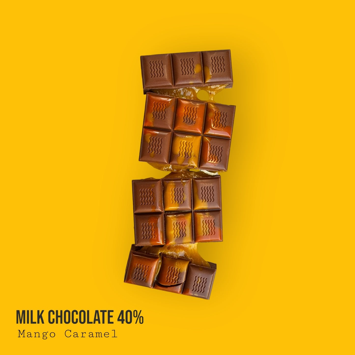 Milk Chocolate 40% Mango Caramel Bar 120g