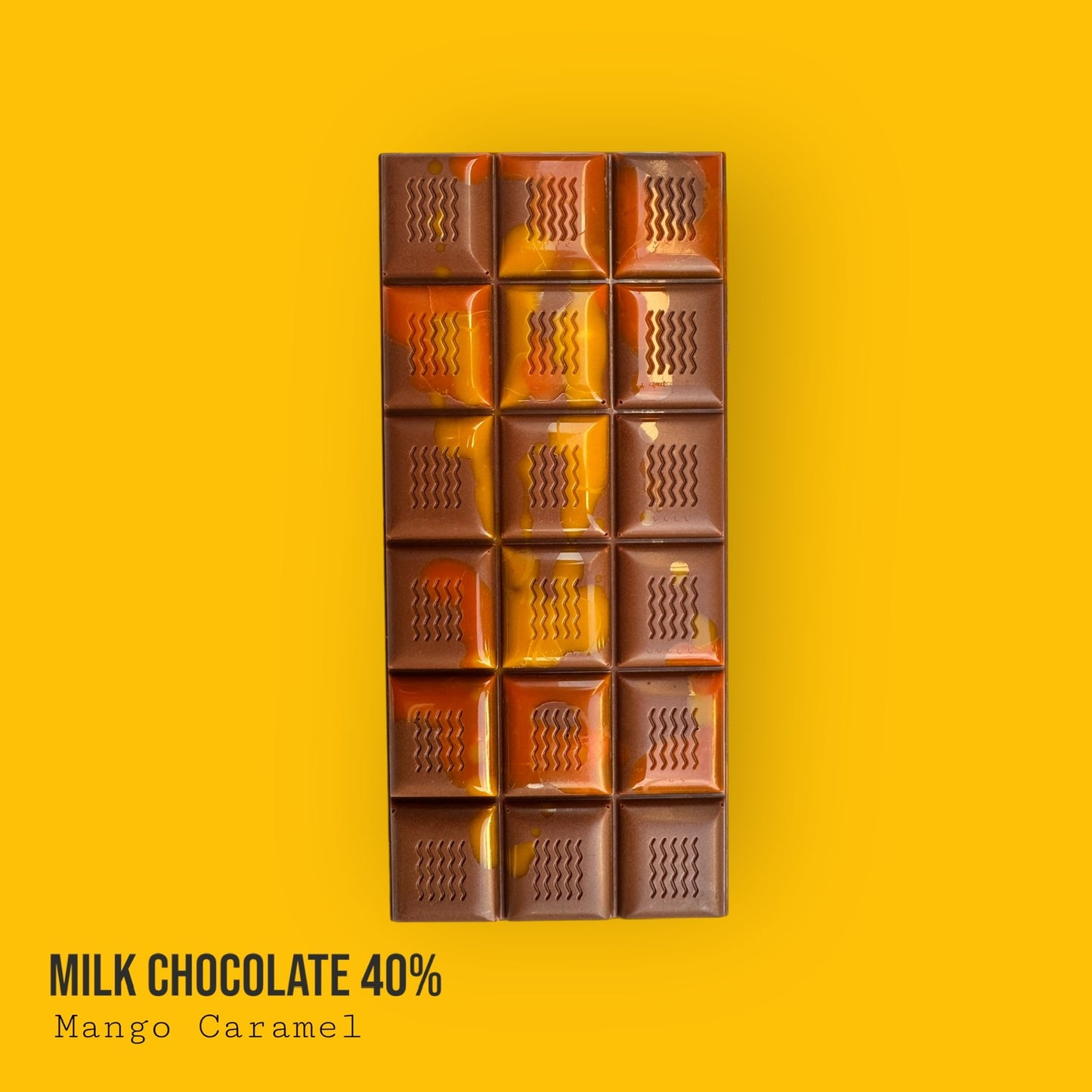 Milk Chocolate 40% Mango Caramel Bar 120g