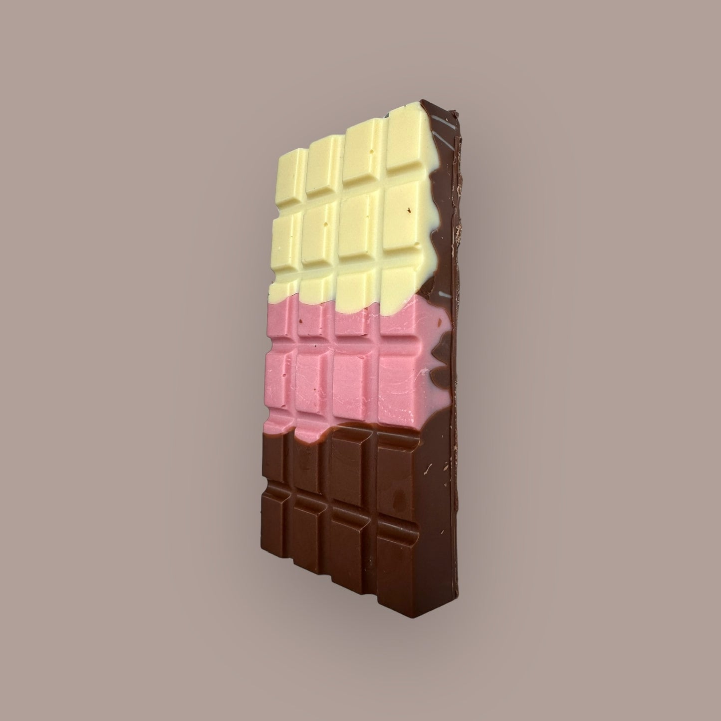Milk Chocolate Neapolitan ice cream inspired loaded chocolate bar 240g