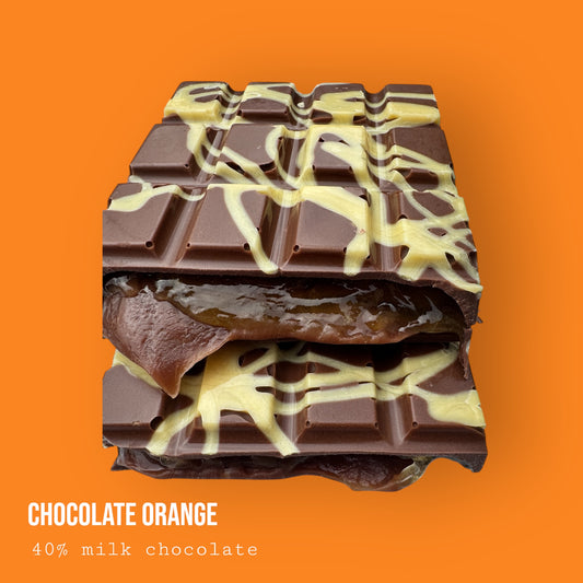Chocolate Orange Dessert Orange Gel with Soft Chocolate Orange Ganache 225g