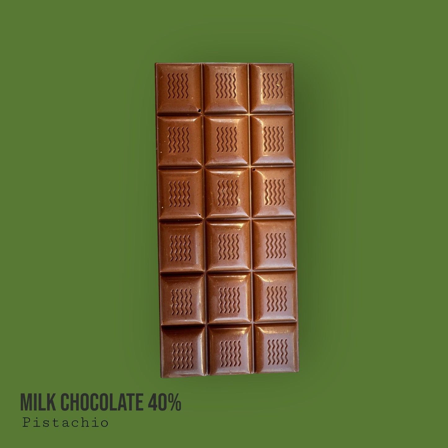 Milk Chocolate Pistachio 110g Bar
