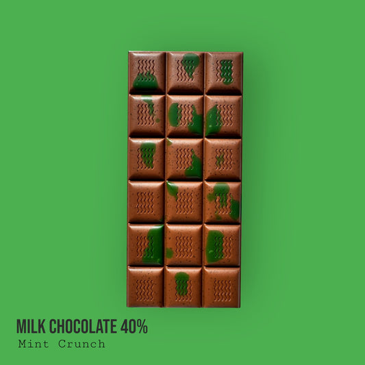 Milk Chocolate Mint Crunch 110g