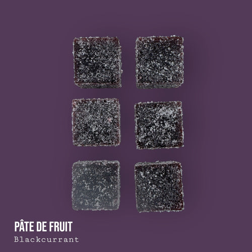 Blackcurrant Pâte de fruit (Pack of 6)
