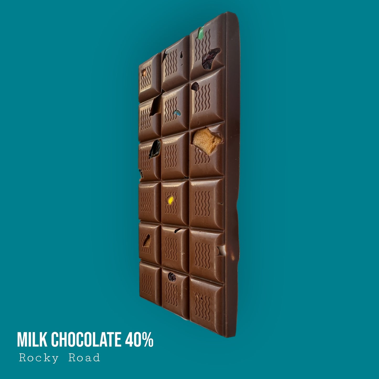 Milk Chocolate Rocky Road Bar 120g