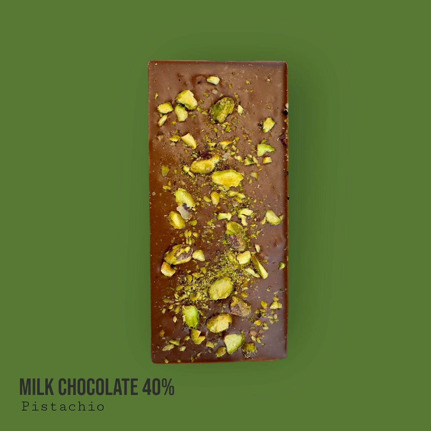 Milk Chocolate Pistachio 110g Bar