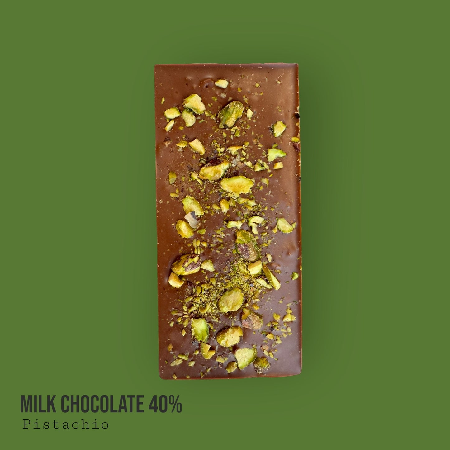 Milk Chocolate Pistachio 110g Bar