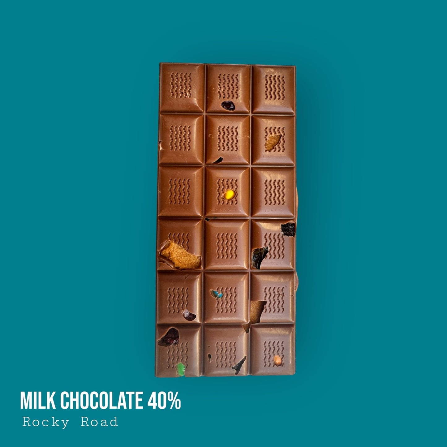 Milk Chocolate Rocky Road Bar 120g