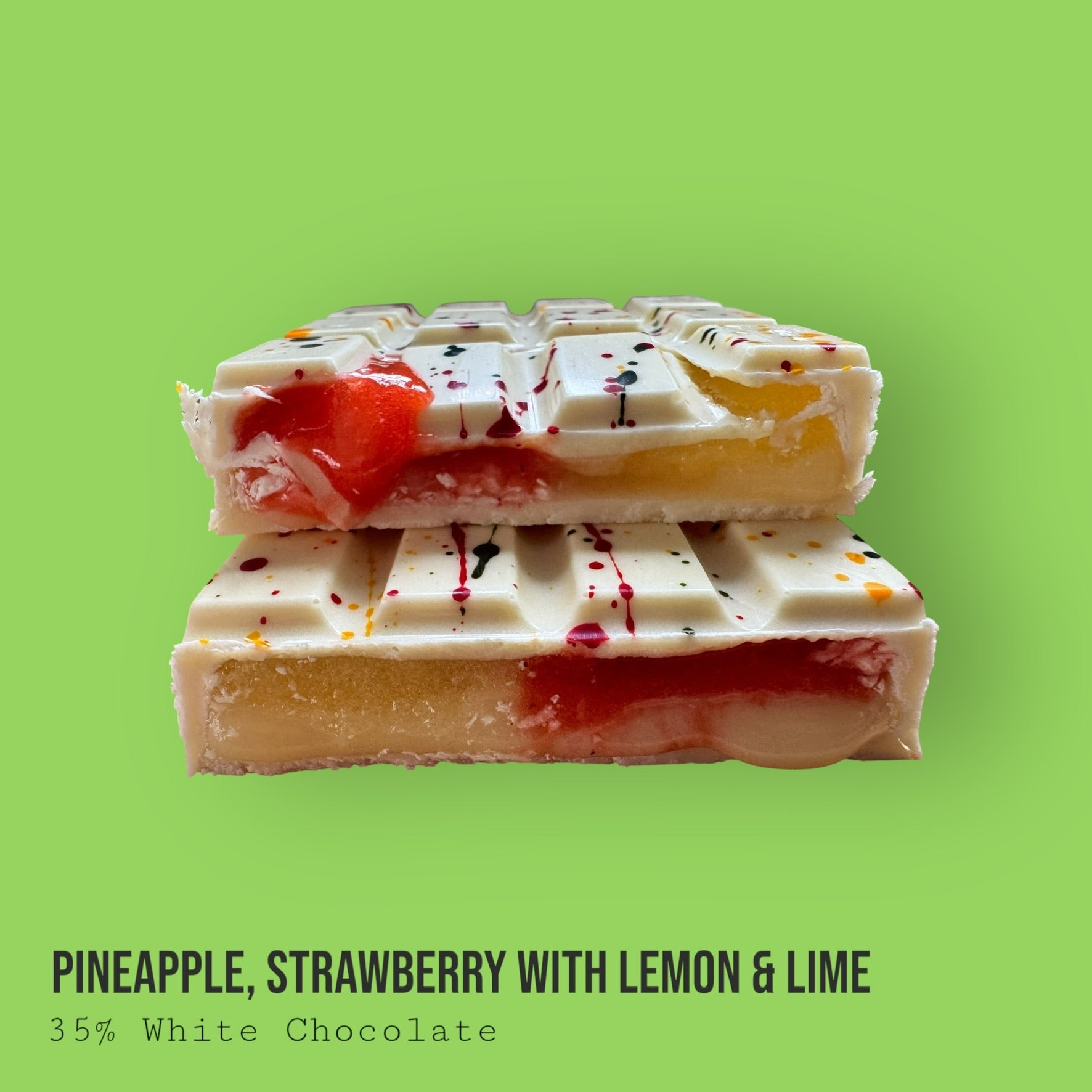 Pineapple & Strawberry with Lemon and Lime Inspired Dessert Bar 230g
