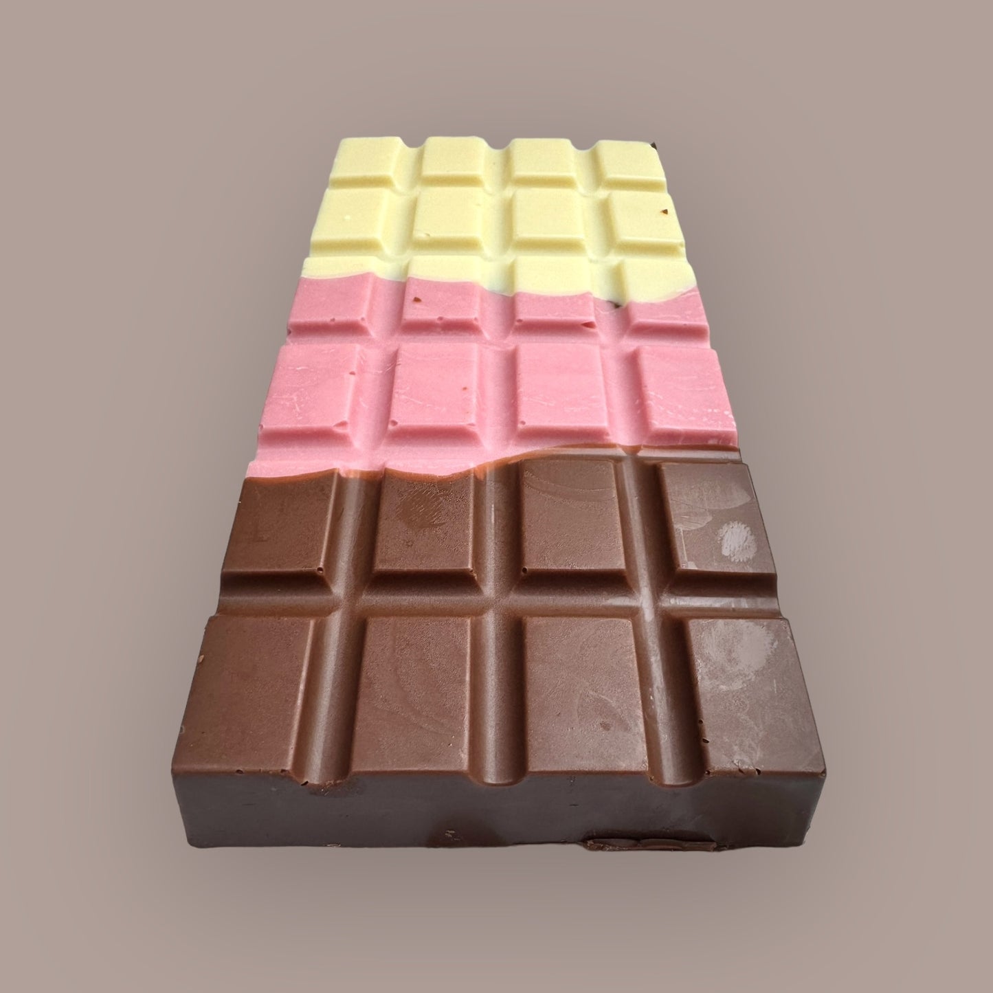 Milk Chocolate Neapolitan ice cream inspired loaded chocolate bar 240g